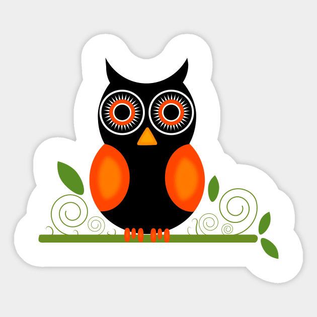 Owl Sticker by hedehede